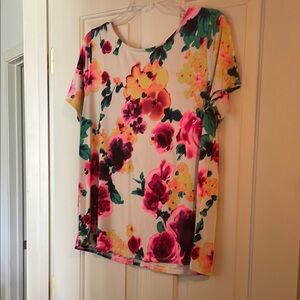 Floral Women's Top - Multicolor